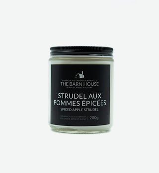 Chandelle Strudel aux Pommes Épicées